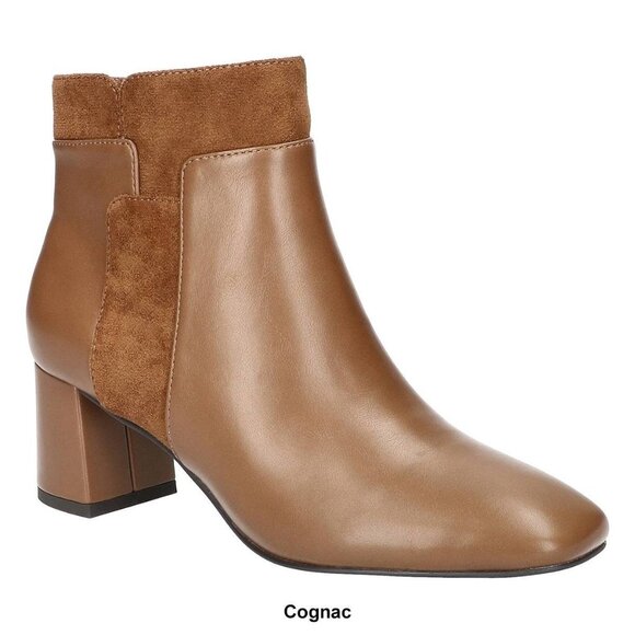 Bella Vita Shoes - 110$ Bella Vita Medley Square Toe Dress Ankle Boots Women's Size 8 Med Brown